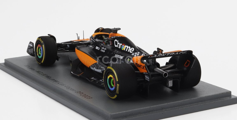 Spark-model Mclaren F1  Mcl60 Team Mclaren N 81 Las Vegas Gp 2023 Oscar Piastri 1:43 Oranžová Modrá Černá