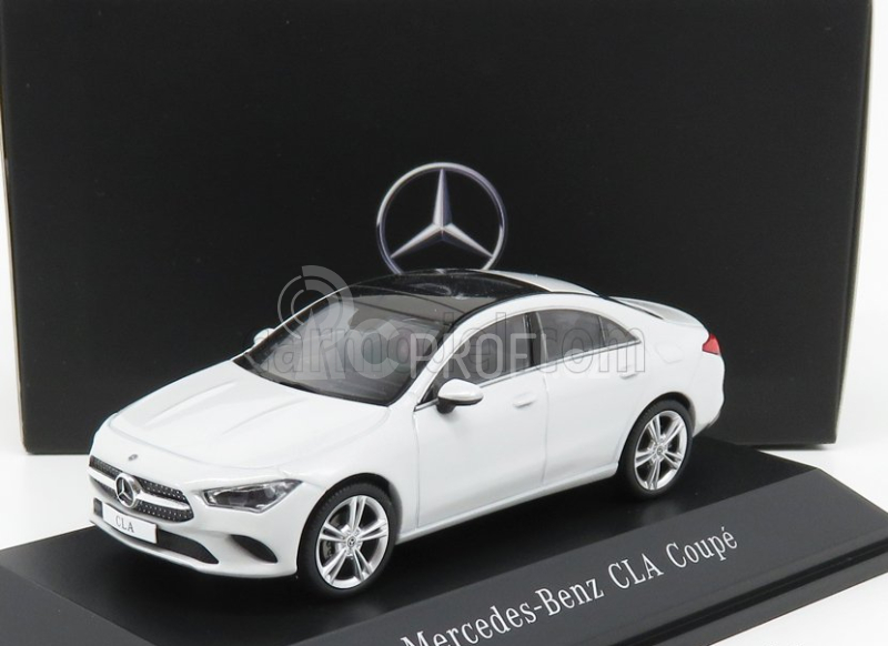 Spark-model Mercedes benz Cla-class Coupe (c118) 2019 1:43 Digitální Bílá