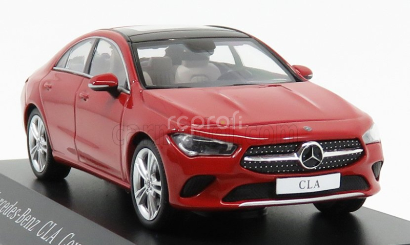 Spark-model Mercedes benz Cla-class Coupe (c118) 2019 1:43 Jupiter Red