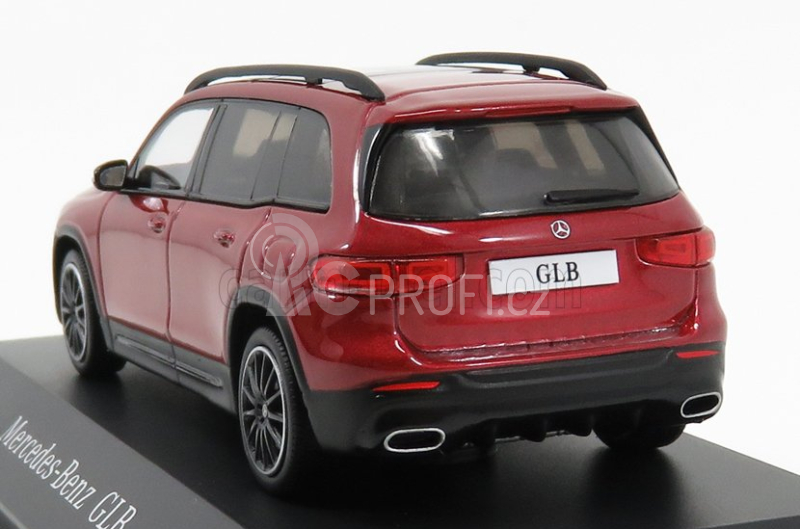 Spark-model Mercedes benz Glb-class (x247) 2019 1:43 Designo Patagonia Jasně Červená