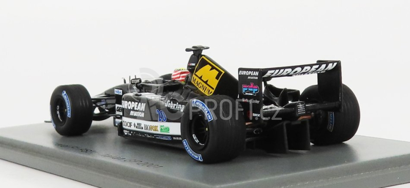 Spark-model Minardi F1  Ps01 Team European N 20 Season 2001 Alexander Yoong 1:43 Černá Bílá