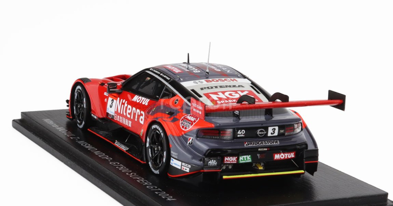 Spark-model Nissan Z Team Nismo Nddp N 3 Gt500 Class Super Gt 2024 Mitsunori Takaboski - Atsushi Miyake 1:43 Červená Černá