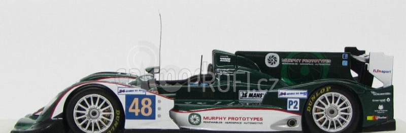 Spark-model Oreca 03-nissan Murphy Prototypes N 48 24h Le Mans 2012 J.firth - B.hartley - W.hughes 1:43 Zelená Bílá