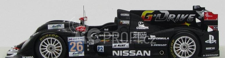 Spark-model Oreca 03 Team Nissan-signatech N 26 10th 24h Le Mans 2012 P.ragues - N.panciatici - R.rusinov 1:43 Black
