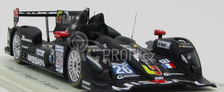 Spark-model Oreca 03 Team Nissan-signatech N 26 10th 24h Le Mans 2012 P.ragues - N.panciatici - R.rusinov 1:43 Black