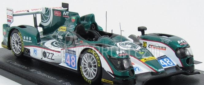 Spark-model Oreca 03r Nissan Team Murphy Prototypes N 48 Lmp2 24h Le Mans 2015 K.chandhok - M.patterson - N.berthon 1:43 Zelená S Bílou