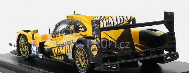 Spark-model Oreca 07 Gibson 4.2l V8 Team Netherland Racing N 29 24h Le Mans 2020 N.de Vries - G.van Der Garde - F.van Der Eerd 1:43 Žlutá Černá