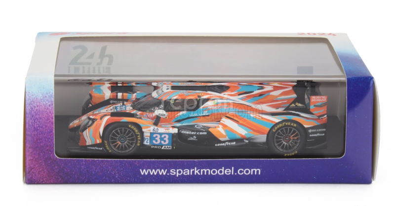 Spark-model Oreca 07 Gibson Gk428 4.2l V8 Team Dkr Engineering N 33 24h Le Mans 2024 Rene Binder - Laurents Horr - Alexander Mattschull 1:43 Různé