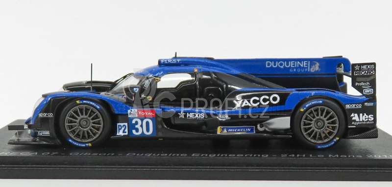 Spark-model Oreca 07 Gibson Gk428 4.2l V8 Team Duqueine Engineering N 30 24h Le Mans 2019 R.dumas - P.ragues - N.jamin 1:43 Modrá Černá