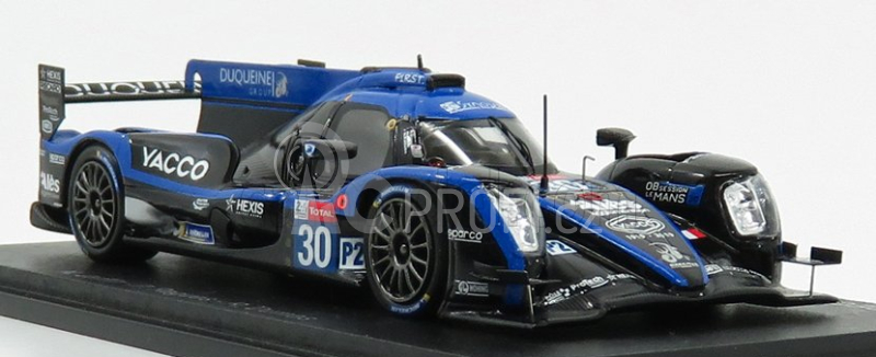 Spark-model Oreca 07 Gibson Gk428 4.2l V8 Team Duqueine Engineering N 30 24h Le Mans 2019 R.dumas - P.ragues - N.jamin 1:43 Modrá Černá