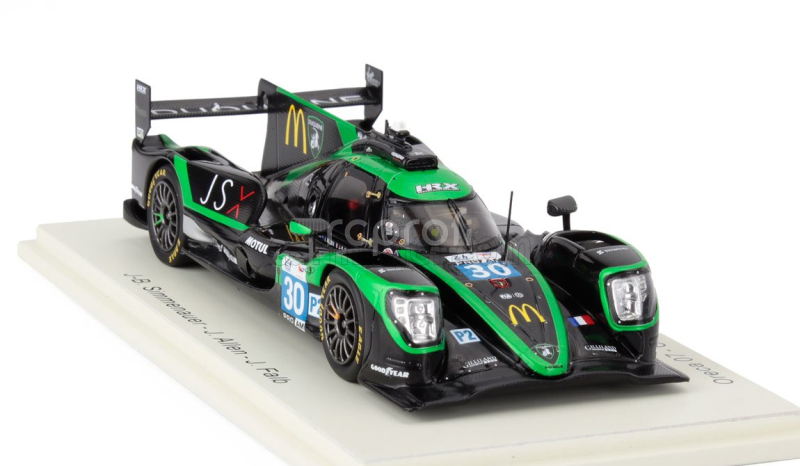 Spark-model Oreca 07 Gibson Gk428 4.2l V8 Team Duqueine N 30 24h Le Mans 2024 Jean Baptiste Simmenauer - James Allen - John Falb 1:43 Zelená Černá