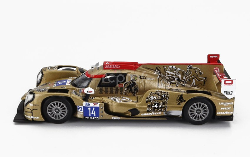 Spark-model Oreca 07 Gibson Gk428 4.2l V8 Team Nielsen Racing N 14 24h Le Mans 2023 M.beche - B.hanley - R.sales 1:64 Gold
