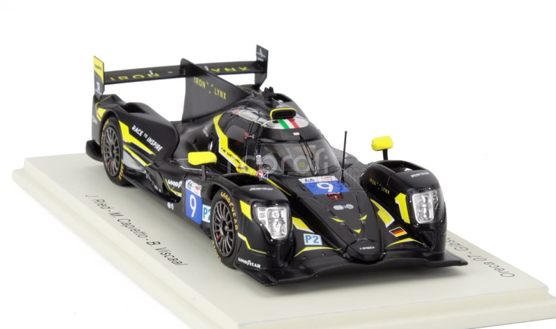 Spark-model Oreca 07 Gibson Gk428 4.2l V8 Team Proton Competition N 9 24h Le Mans 2024 Maceo Capietto - Jonas Ried - Bent Viscaal 1:43 Černá Žlutá