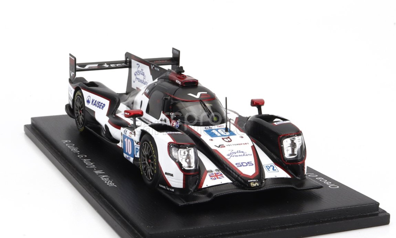Spark-model Oreca 07 Gibson Gk428 4.2l V8 Team Vector Sport N 10 24h Le Mans 2023 G.aubry - R.cullen - M.kaiser 1:43 Bílá Černá