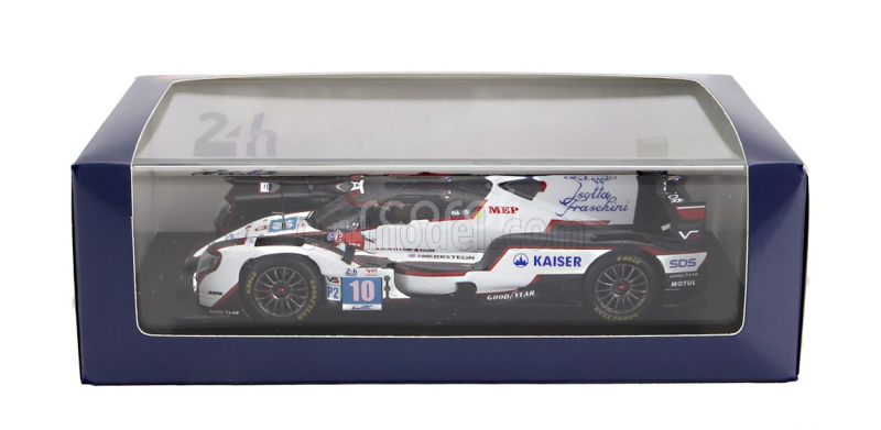 Spark-model Oreca 07 Gibson Gk428 4.2l V8 Team Vector Sport N 10 24h Le Mans 2023 G.aubry - R.cullen - M.kaiser 1:43 Bílá Černá