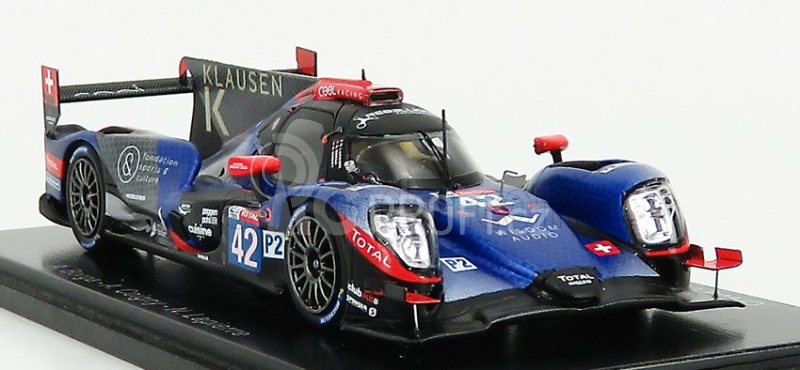 Spark-model Oreca 07 Gibson Team Cool Racing N 42 12th 24h Le Mans 2020 A.borga - A.coigny - N.lapierre 1:43 Modrá Červená