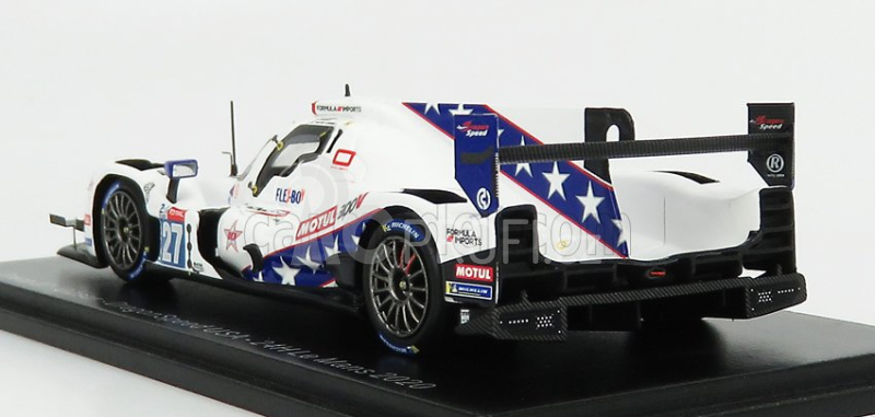 Spark-model Oreca 07 Gibson Team Draginspeed Usa N 27 16th 24h Le Mans 2020 B.hanley - H.hedman - R.van Der Zande 1:43 Bílá Modrá
