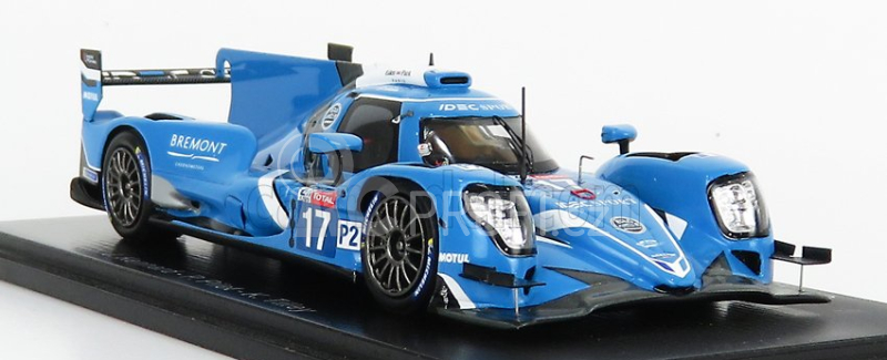Spark-model Oreca 07 Gibson Team Idec Sport Racing N 17 15th 24h Le Mans 2020 J.kennard - P.pillet - K.tilley 1:43 Blue