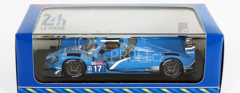 Spark-model Oreca 07 Gibson Team Idec Sport Racing N 17 15th 24h Le Mans 2020 J.kennard - P.pillet - K.tilley 1:43 Blue