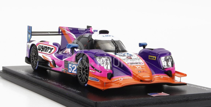 Spark-model Oreca 07 Gibson Team Mathiasen Motorsports N 52 24h Daytona 2021 B.keating - M.jensen - S.huffaker - N.lapierre 1:43 Bílá Fialová Oranžová