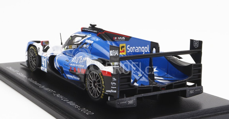 Spark-model Oreca Gibson 07 Gk428 4.2l V8 Team Realteam By Wrt N 41 24h Le Mans 2022 R.andrade - F.habsburg Lothringer - N.nato 1:43 Světle Modrá Bílá Černá