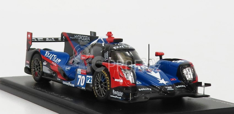 Spark-model Oreca Gibson 07 Gk428 4.2l V8 Team Realtime Racing N 70 3rd Lmp2 Pro Am Class 24h Le Mans 2021 L.duval - E.garcia - N.nato 1:43 Modrá Červená