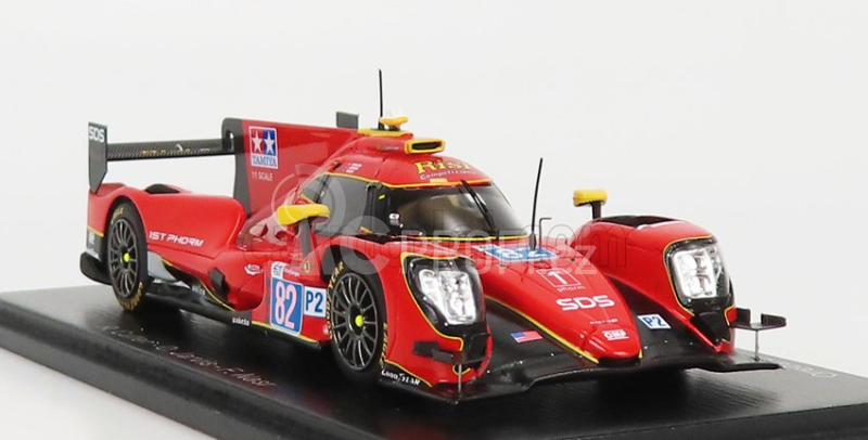 Spark-model Oreca Gibson 07 Gk428 4.2l V8 Team Risi Competizione N 82 24h Le Mans 2021 R.cullen - O.jarvis - F.nasr 1:43 Red
