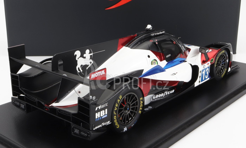 Spark-model Oreca Gibson 07 Gk428 4.2l V8 Team Tds Racing N 13 24h Le Mans 2022 N.de Vries - M.beche - T.van Der Helm - Con Vetrina - With Showcase - Special Box 1:18 Bílá Černá