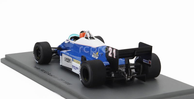 Spark-model Osella F1  Fa1g N 21 Austrian Gp 1986 Piercarlo Ghinzani 1:43 Modrá Bílá