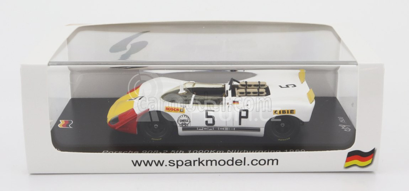 1/43 Spark 1969 Porsche 908/02 #5 1000km Nürburgring Porsche