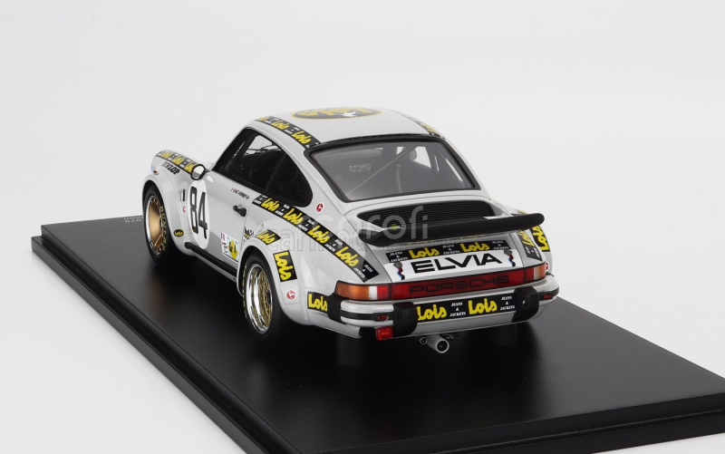 Spark-model Porsche 911 934 3.0l F6 Turbo Team Anne-charlotte Verney N 84 24h Le Mans 1979 A.c.verney - R.metge - P.bardinon 1:18 Světle Šedá