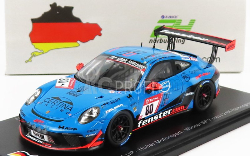 Spark-model Porsche 911 991-2 Gt3 Cup Team Huber Motorsport