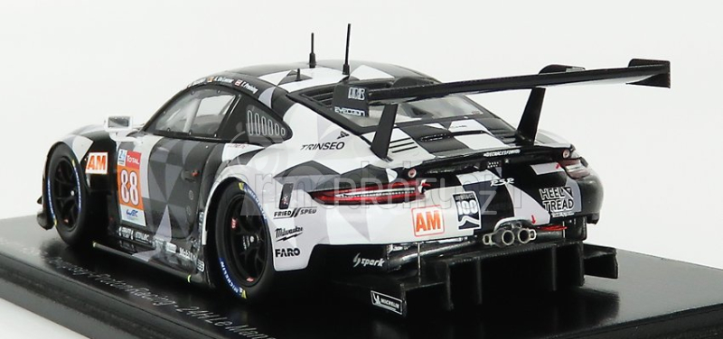 Spark-model Porsche 911 991-2 Rsr Team Dempsey Proton Racing N 88 24h Le Mans 2020 D.bastien - A.de Leener - T.preining 1:43 Šedá Černá