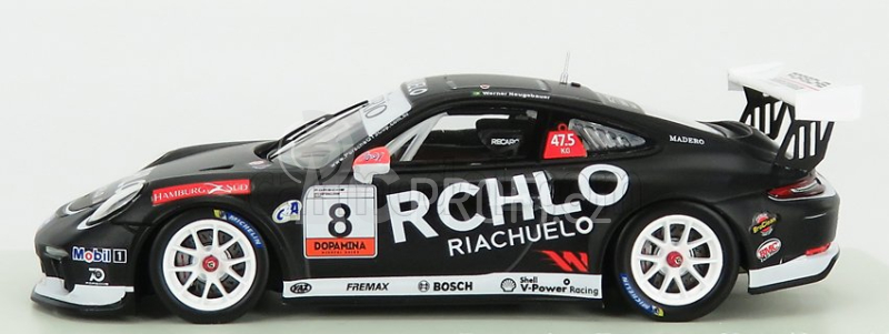 Spark-model Porsche 911 991 Gt3 Cup N 8 Champion Porsche Carrera Cup Brazil 2018 W.neugebauer 1:43 Black