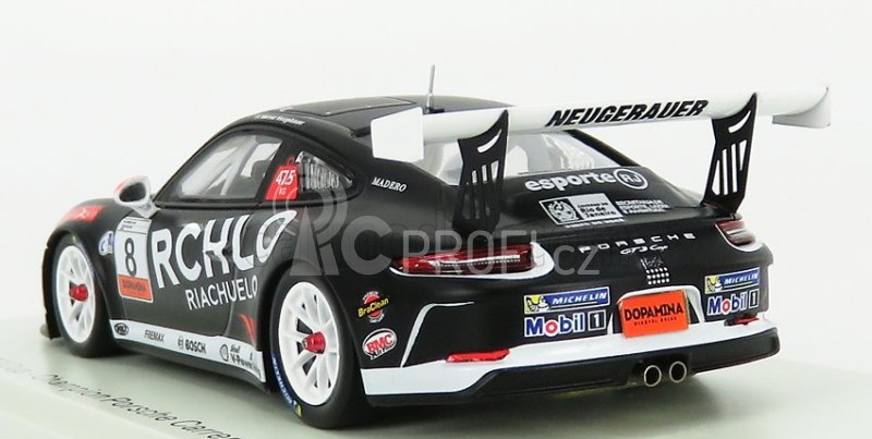 Spark-model Porsche 911 991 Gt3 Cup N 8 Champion Porsche Carrera Cup Brazil 2018 W.neugebauer 1:43 Black
