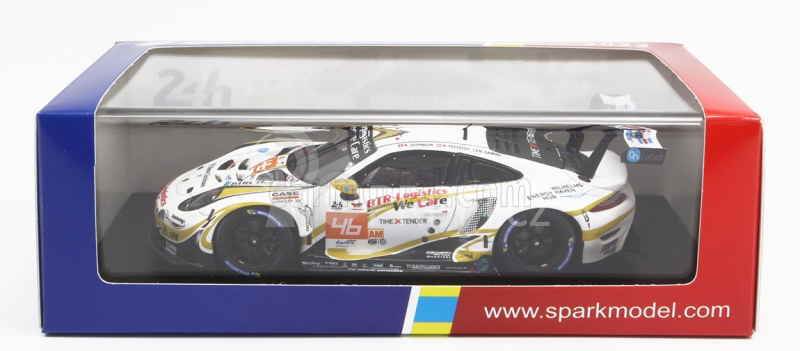 Spark-model Porsche 911 991 Rsr-19 4.2l Team Project-1 N 46 24h Le Mans 2022 M.cairoli - M.pedersen - N.leutwiler 1:43 Bílá