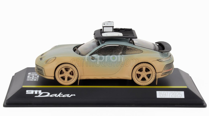 Spark-model Porsche 911 992 Dakar N 00 Ahead Coupe 2024 1:43 Zelený Odstín