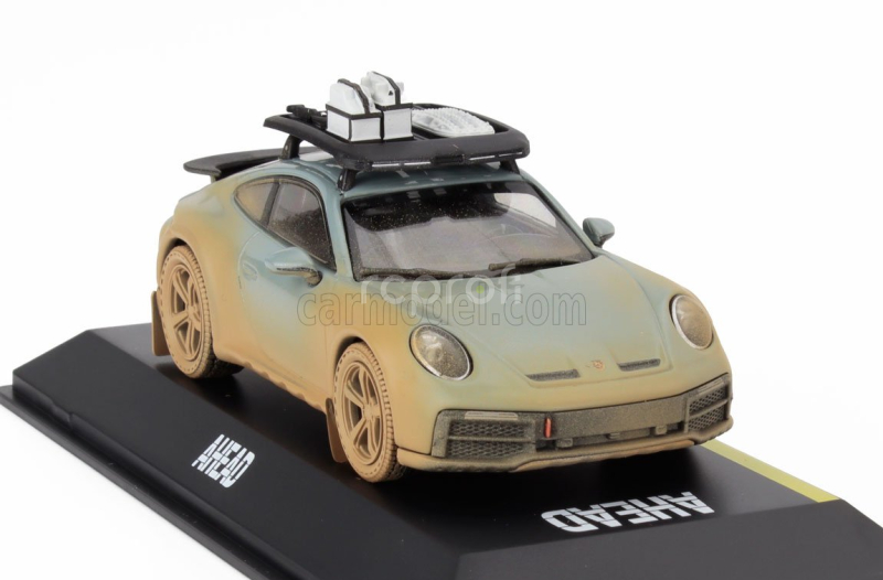 Spark-model Porsche 911 992 Dakar N 00 Ahead Coupe 2024 1:43 Zelený Odstín