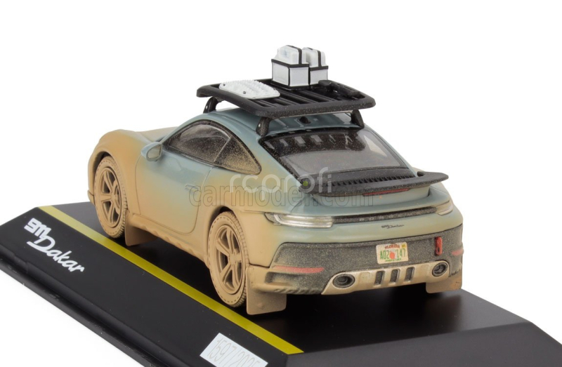 Spark-model Porsche 911 992 Dakar N 00 Ahead Coupe 2024 1:43 Zelený Odstín