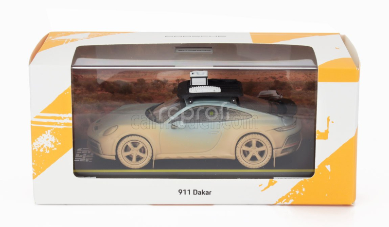 Spark-model Porsche 911 992 Dakar N 00 Ahead Coupe 2024 1:43 Zelený Odstín