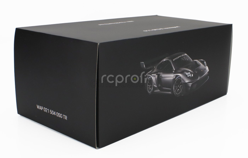 Spark-model Porsche 911 992 Gt3 R N 0 Racing Coupe 2023 - Con Vetrina - With Showcase 1:18 Carbon Black