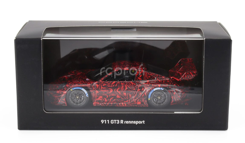 Spark-model Porsche 911 992 Gt3 R N 0 Rennsport Tco1 Rx Coupe 2023 1:43 Red