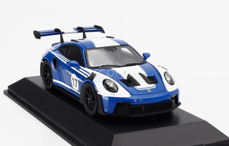 Spark-model Porsche 911 992 Gt3 Rs N 17 Racing Coupe 2023 1:43 Modrá Bílá