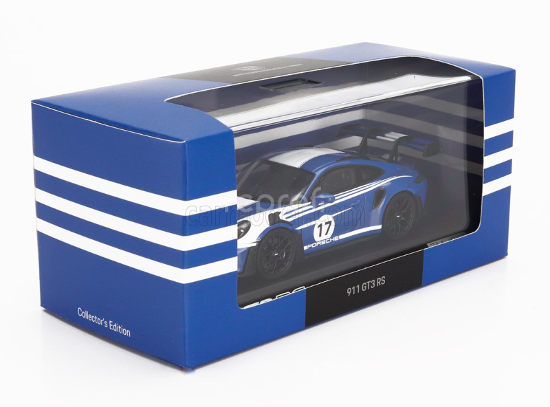 Spark-model Porsche 911 992 Gt3 Rs N 17 Racing Coupe 2023 1:43 Modrá Bílá