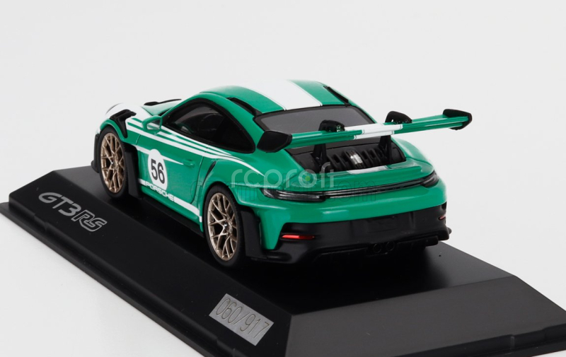Spark-model Porsche 911 992 Gt3 Rs N 56 Racing Coupe 2023 1:43 Zelená Bílá