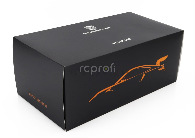 Spark-model Porsche 911 992 Gt3 Rs N 992 Coupe Weissach Test Track 2023 - Con Vetrina - With Showcase 1:18 Černá Šedá Žlutá