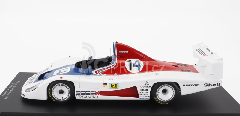 Spark-model Porsche 936 2.1l Turbo Team Essex Motorsport N 14 24h Le Mans 1979 B.wollek - H.haywood 1:18 Bílá Červená Modrá