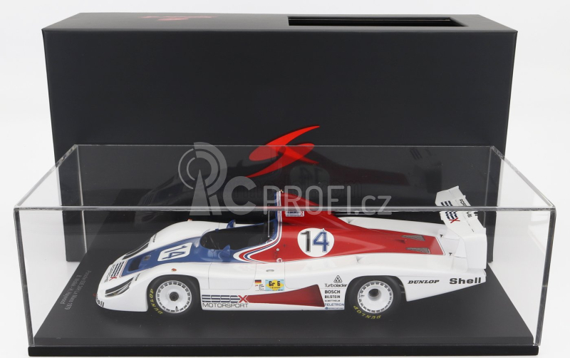 Spark-model Porsche 936 2.1l Turbo Team Essex Motorsport N 14 24h Le Mans 1979 B.wollek - H.haywood 1:18 Bílá Červená Modrá