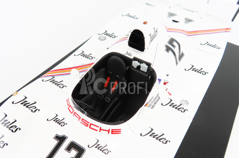 Spark-model Porsche 936/81 Team Porsche System N 12 24h Le Mans 1981 J.mass - V.schuppan - H.haywood 1:18 Bílá