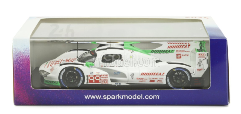 Spark-model Porsche 963 9rd 4.6l Turbo V8 Team Proton Competition N 99 24h Le Mans 2024 Neel Jani - Harry Tincknell - Julien Andlauer 1:43 Bílá Zelená
